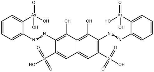 偶氮胂III 结构式