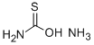 AMMONIUM THIOCARBAMATE 结构式