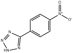 5-(4-硝基苯基)-1H-四唑 结构式