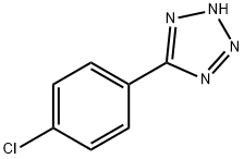 5-(4-氯苯基)-1H-四唑 结构式
