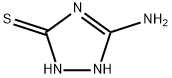 3-氨基-5-巯基-1,2,4-三氮唑 结构式