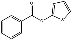 Benzoic acid 2-thienyl ester 结构式