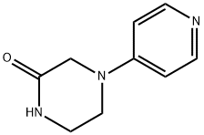 Piperazinone, 4-(4-pyridinyl)- (9CI) 结构式