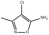 4-氯-3-甲基异恶唑-5-胺 结构式