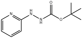 2-(吡啶-2-基)肼羧酸叔丁酯 结构式