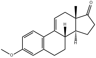 3-Methoxy-1,3,5(10),9(11)-estratetren-17-one 结构式