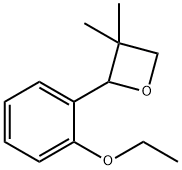 Oxetane, 2-(2-ethoxyphenyl)-3,3-dimethyl- (9CI) 结构式