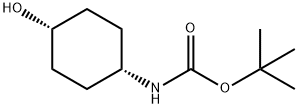 顺式-N-BOC-4-氨基环己醇 结构式