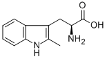 Α-甲基-L-色氨酸 结构式