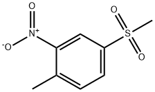 2-硝基-4-甲砜基甲苯 结构式