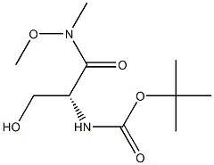 (R)-tert-Butyl(3-hydroxy-1-(methoxy(methyl)amino)-1-oxopropan-2-yl)carbamate