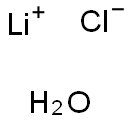 氯化锂一水合物 结构式