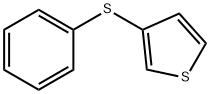 3-(苯基硫代)噻吩 结构式