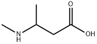 3-(甲基氨基)丁酸盐酸盐 结构式