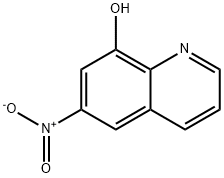8-羟基-6-硝基喹啉 结构式
