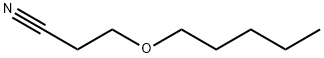3-PENTYLOXYPROPIONITRILE 结构式