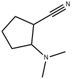 Cyclopentanecarbonitrile, 2-(dimethylamino)- (9CI) 结构式