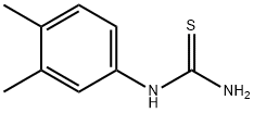 N-(3,4-二甲基苯基)硫脲 结构式
