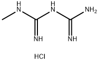 1-甲基双胍盐酸盐/ 结构式