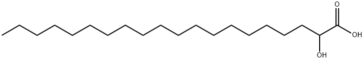 2-羟基-二十烷酸 结构式