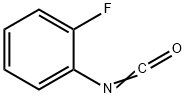 2-氟苯基异氰酸酯 结构式