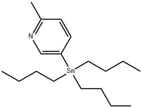 2-甲基-3-三丁基锡基吡啶 结构式