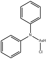 DIPHENYLAMINECHLOROARSINE 结构式