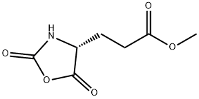 4-OXAZOLIDINEPROPANOIC ACID, 2,5-DIOXO-, METHYL ESTER, (R)- 结构式