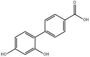 [1,1-Biphenyl]-4-carboxylicacid,2,4-dihydroxy-(9CI) 结构式