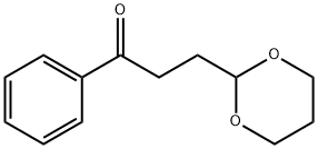 3-(1,3-DIOXAN-2-YL)PROPIOPHENONE 结构式