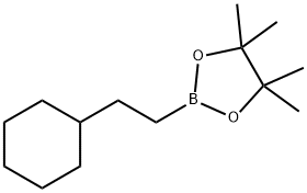 2-环己基乙基硼酸频哪醇酯 结构式