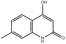 4-羟基-7-甲基喹啉-2(1H)-酮 结构式