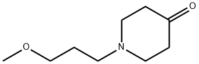1-(3-甲氧基丙基)哌啶-4-酮 结构式