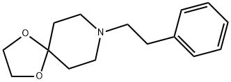 8-PHENETHYL-1,4-DIOXA-8-AZA-SPIRO[4.5]DECANE 结构式