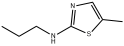2-Thiazolamine,  5-methyl-N-propyl- 结构式
