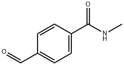 4-FORMYL-N-METHYLBENZAMIDE 结构式