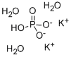 磷酸氢二钾,三水合物 结构式