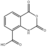 1,4-二氧-1H-,3-苯并恶嗪-8-羧酸 结构式