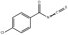 异硫氰酸对氯苯甲酰酯 结构式