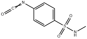 4-isocyanato-N-methylbenzenesulfonamide 结构式