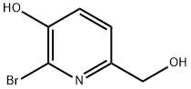 2-溴-6-(羟甲基)吡啶-3-醇 结构式