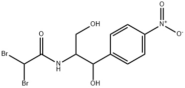 溴代氯霉素 结构式