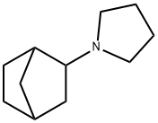 Pyrrolidine, 1-bicyclo[2.2.1]hept-2-yl- (9CI) 结构式