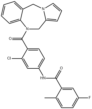 利伐普坦 结构式