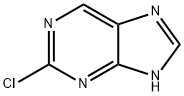 2-氯嘌呤 结构式