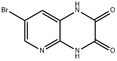 7-溴吡啶并[2,3-B]吡嗪-2,3(1H,4H)-二酮 结构式