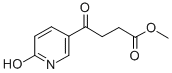 4-(5,6-二氢-6-氧代-3-吡啶基)-4-氧丁酸甲酯 结构式