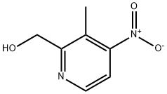 2-羟甲基-3-甲基-4-硝基吡啶 结构式