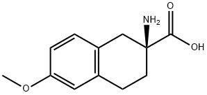 (2S)-1,2,3,4-TETRAHYDRO-6-METHOXY-2-NAPHTHALENAMINE HYDROCHLORIDE 结构式