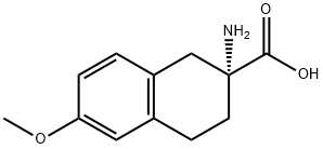 (2R)-1,2,3,4-TETRAHYDRO-6-METHOXY-2-NAPHTHALENAMINE HYDROCHLORIDE 结构式